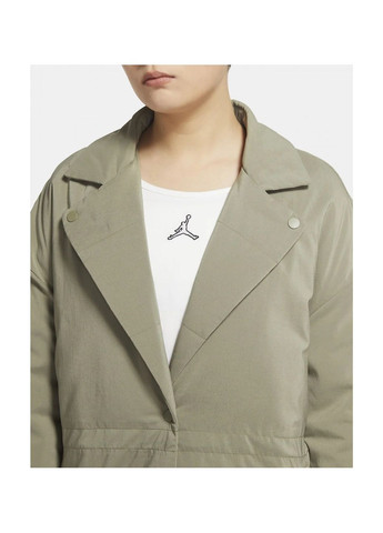 Оливкова куртка жіноча trencz flight olive Air Jordan