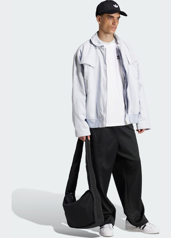 Біла футболка trefoil essentials adidas