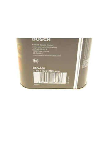 Гальмівна рідина DOT4 (5L) (ENV4) 1 987 479 203 (opt-om) Bosch (354768945)