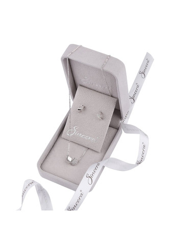 Мініатюрна підвіска з кубічним цирконієм Sincera (339869951)