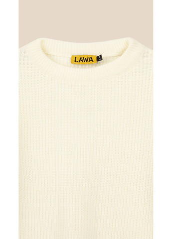 Молочный джемпер однотонный женский wbc08676 молочный shop (2888000014436) LAWA