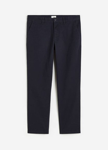 Синие демисезонные брюки H&M