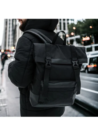 Рюкзак RollTop для ноутбука мужской и женский городской для путешествий Роллтоп No Brand (395309679)