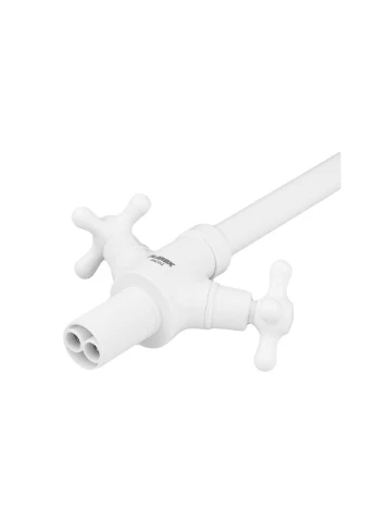 Кухонный смеситель Pablo-275 White без подвода PM0669 PLAMIX (377747347)