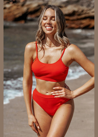 Красный летний купальник CUPSHE