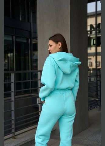 Женский комбинезон с ушками No Brand бирюзовый
