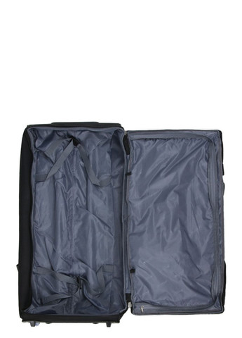 Дорожня велика сумка на колесах 819/80 чорна AIRTEX (315440657)