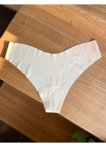 Бесшовные гладкие стринги с V-вырезом – женское белье на средней посадке набор 5 шт. No Brand Стрінги (362026395)