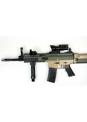 Детский автомат на орбизах Scar гелевой игрушечный бластер пистолет с орбизами гидрогелевой пейнтбольный набор оружие для детей No Brand (366664840)