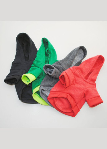 Тонкое худи для котов и кошек Pet Style "Security" Серая S No Brand - (323232979)