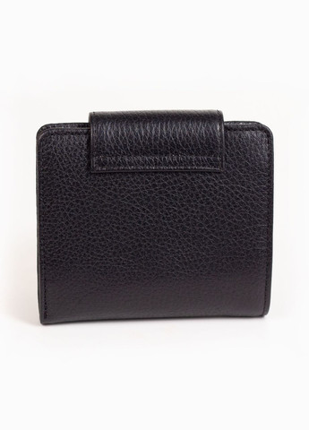 Маленький жіночий гаманець шкіряний чорний 1052-45 Karya (261481865)