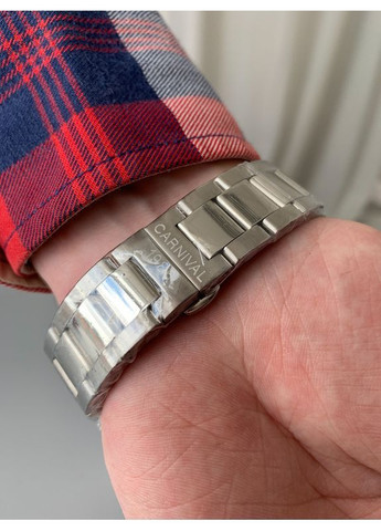 Наручные часы мужские Patent Серебристый (2831) Carnival (362711465)