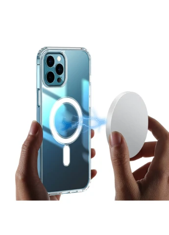 Чохол Cosmic для Apple iPhone 12 Pro Max (Acrili12pmClear) No Brand Acrylic MagSafe HQ (396450034)
