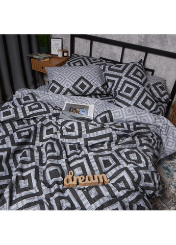 Комплект постільної білизни Бязь Gold Люкс «» King Size 220x240 наволочки 2х70х70 (MS-820006722) Moon&Star Retro Pixels (356113450)