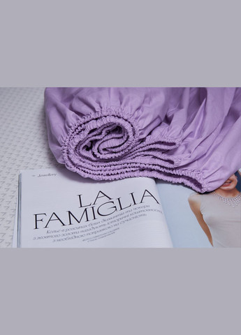 Простирадло на резинці Бязь Gold Люкс 70х190х25 см (MS-850000460) Moon&Star Orchid (295438882)