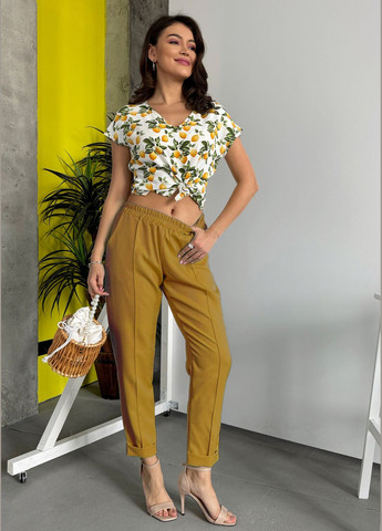 Зручні жіночі штани для повсякденних та елегантних образів INNOE Штани (325030999)