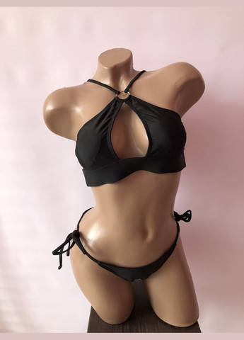 Чорний демісезонний жіночий роздільний купальник (арт.6081) No Brand