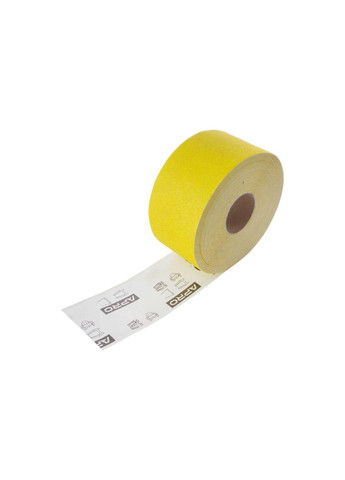 Шліфувальна шкурка 115 мм x 50 м x P80 паперова (828159) Apro (365253398)