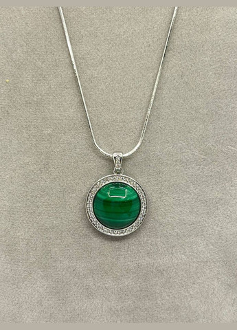 Кулон малахит 44 см No Brand (322007166)