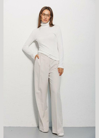 Гольф женский трикотажный молочный MKAR32990-1 Modna KAZKA (336934192)