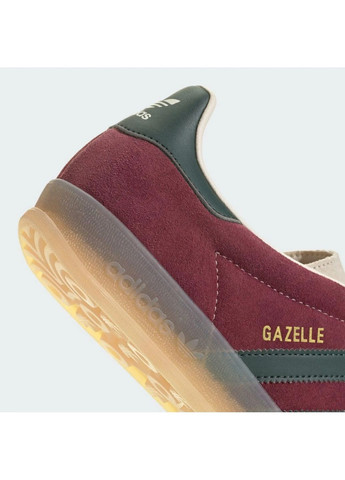 Бордові кросівки чоловічі gazelle indoor bordeaux bordo jh5403 adidas