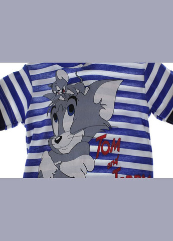 Синий демисезонный костюм с длинным рукавом для мальчика трикотажный том синий 92 см (37409) BABYKROHA