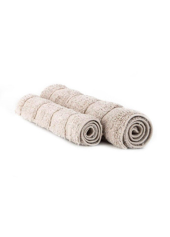 Набор ковриков - Melba gri серый 40*60+50*80 Shalla (275394041)