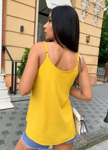 Удлиненная майка на тонких бретельках Україна — 299375476