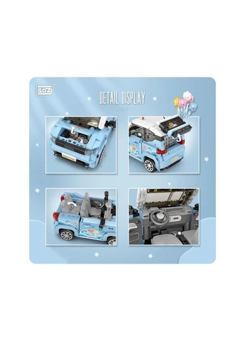 Конструктор Автомобіль MINI блакитний (1131) LOZ MINI (382056428)