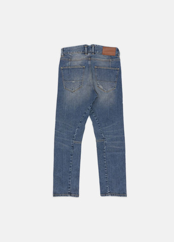 Синие демисезонные джинсы H&M