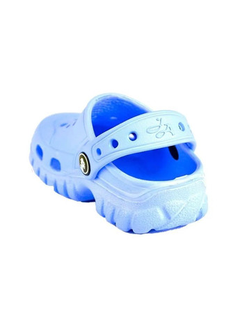 Голубые детские повседневные сабо унисекс голубые Jose Amorales