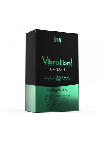Жидкий вибратор Vibration Ganjah 15 мл Intt (297395237)