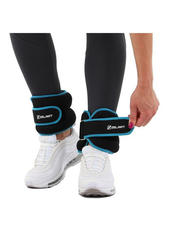 Обважнювачі-манжети для рук і ніг FI-5732-3 Блакитний Zelart (331623436)