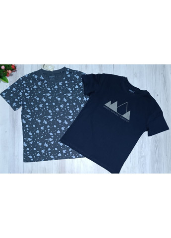 Комбінована літня футболка для хлопчика, набір 2 шт Pepperts