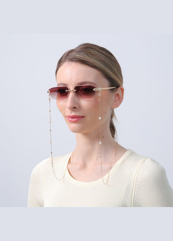 Ланцюжок для окулярів металевий з перлинами LuckyLOOK 776-432 (332944433)