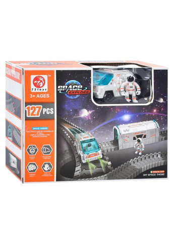 Дитячий ігровий набір "Трек" 7501, фігурки 2 штуки 127 деталей Bambi (369321256)