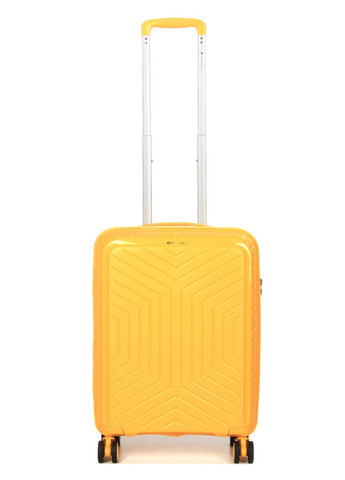 Чемодан маленький S полипропилен 20103 55×36×20см 35л Желтый Snowball (297644155)