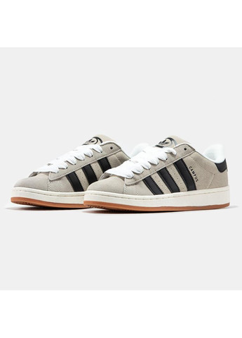 КРОССОВКИ ЖЕНСКИЕ ADIDAS CAMPUS 00S BEIGE АДИДАС КАМПУС No Brand бежевые демисезоны (368869461)