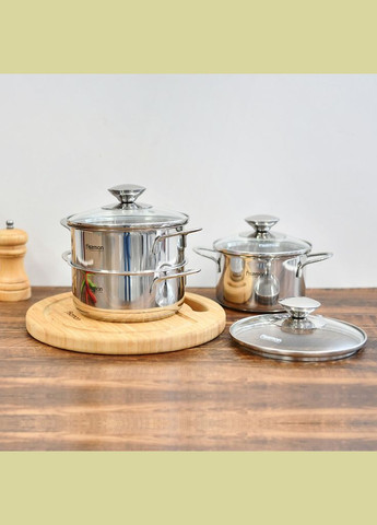 Кастрюля Bambino 0,8л SS 5272.12 Fissman (316622943)