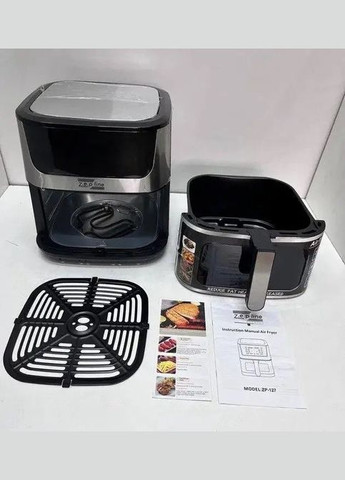 Аэрофритюрница безмасляная ZP-127 на 12л электрический аэрогриль с сенсорным управлением 4000Вт Zepline (322445534)
