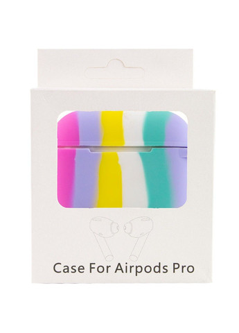 Силиконовый футляр Colorfull для наушников AirPods Pro Epik (294844735)