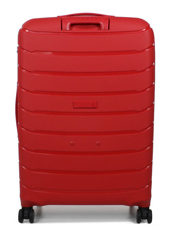 Чемодан дорожный большой (L) полипропилен 61303 92,5л Красный Snowball (297643947)