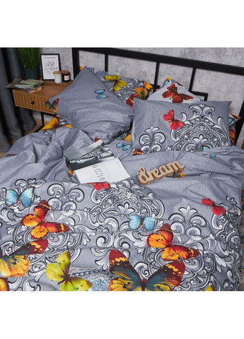 Комплект постельного белья Микросатин Premium «» King Size 220x240 наволочки 2х40х60 (MS-820008120) Moon&Star Butterfly Dream (356116717)