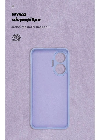 Чехол ICON для Xiaomi Poco F7 Camera cover Lavender (ARM80368) KLB ArmorStandart (390137626)