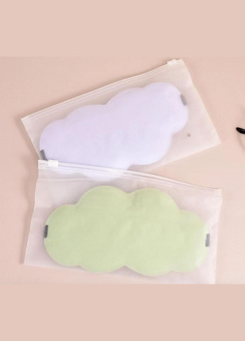 Маска для сна на глаза 3D мягкая и дышащая, с эффектом памяти без давления, для женщин и мужчин, зеленая No Brand (336386316)