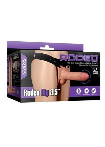 Страпон мужской - Rodeo Big Strap-On 8.5" Drive Lovetoy (335399570)