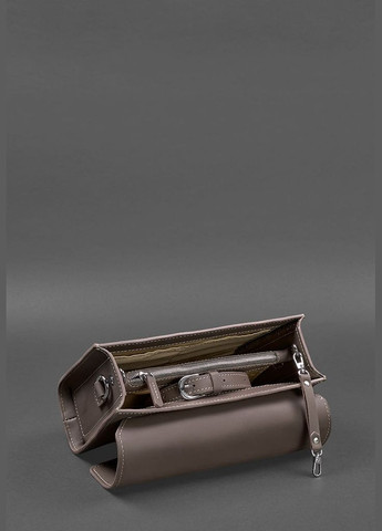 Женская кожаная сумка-кроссбоди Lola темно-бежевая (A-026698) BlankNote (327874089)