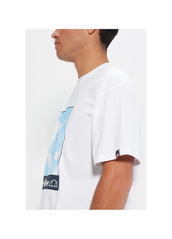 Белая футболка мужская volo tee white shr17643-908 Ellesse