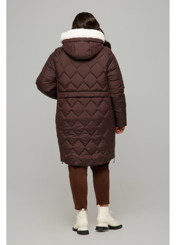 Коричневая зимняя куртка тоскана all posa (ap101655p) A'll Posa