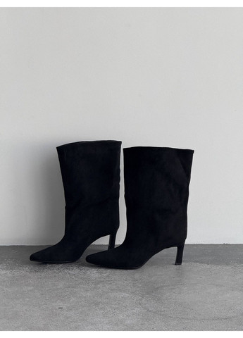 Чорні демісезонна демісезонні ботильйони No Brand